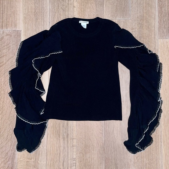 Club Monaco sancerie ruffle sweater - Picture 4 of 4